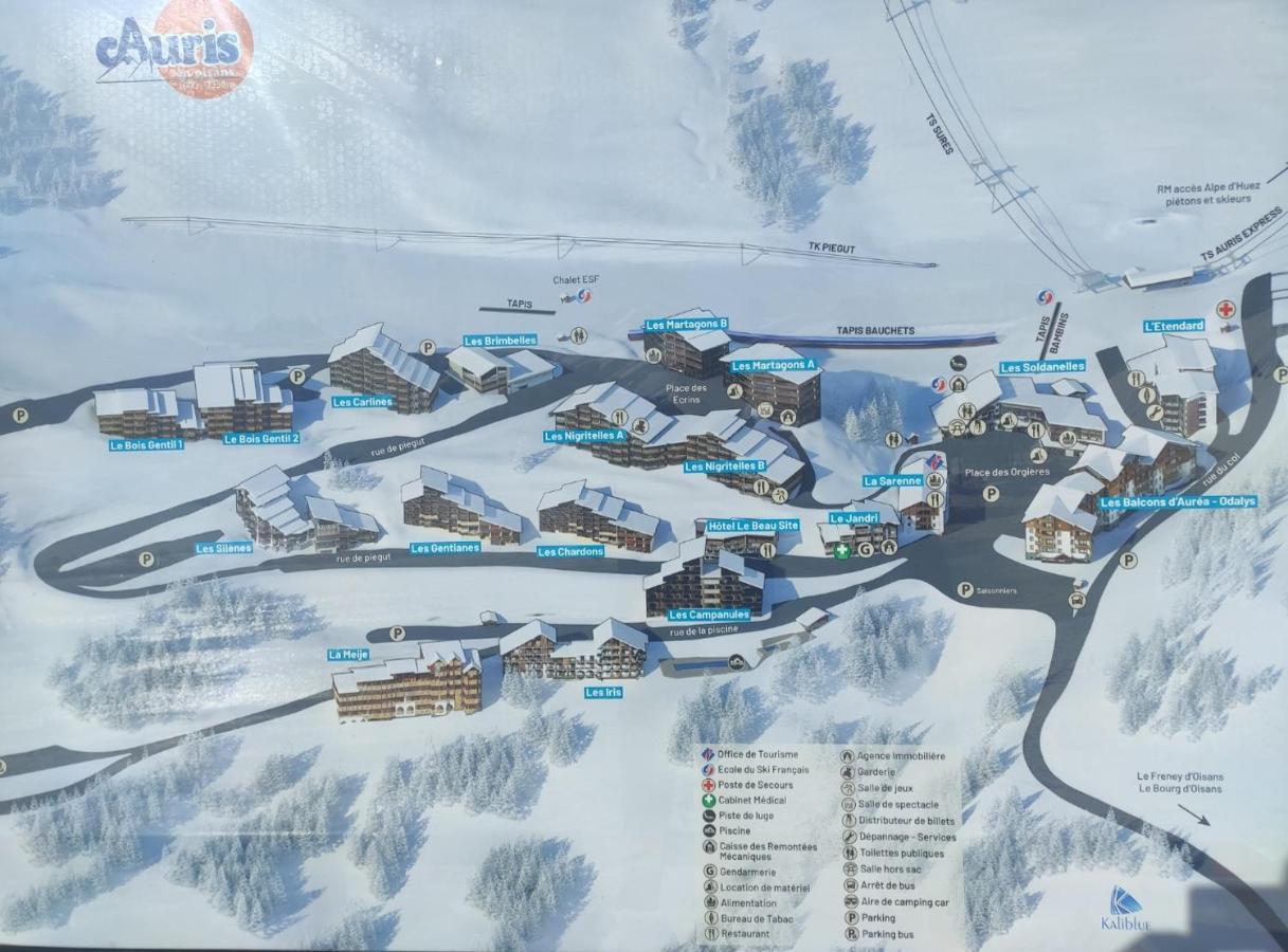 Auris Les Gentianes Station Alpe Huez Apartment Exterior photo